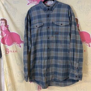 Ariat Rebar Men's Plaid Button Down Shirt